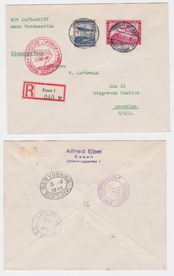 68384 Zeppelinpost Deutsche Luftpost Europa - Nordamerika 1936 Chicagofahrt 1 RM