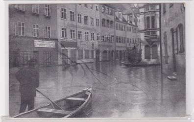 92036 Ak Nürnberg Neue Gasse bei der Hochwasser Katastrophe 1909