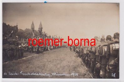 84591 Foto Ak 10. Reichs-Frontsoldatentag München 1929