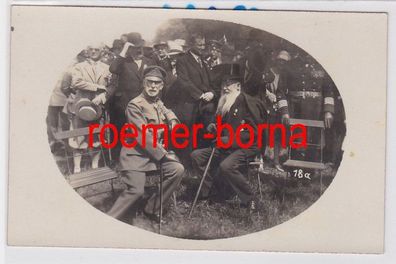 84583 Foto Ak München Reichs-Frontsoldatentag 1929 Bothmer und Tirpitz