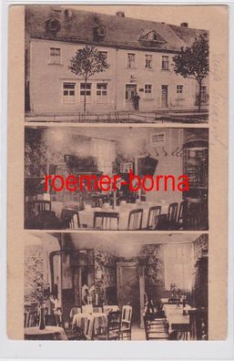 83899 Feldpost Ak Rehau in Bayern Café am Platze 1920