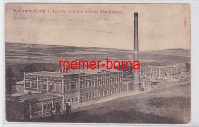 78204 Ak Oberkotzau Wollwarenfabrik von Lorenz Summa Söhne 1907