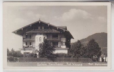 68454 Foto Ak Bad Wiessee Kurheim Hanslbauer 1934