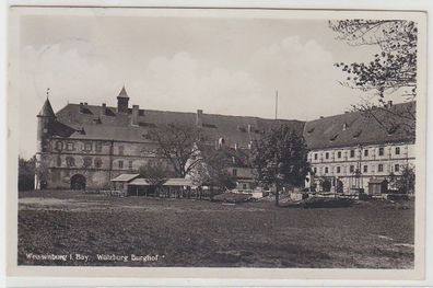 68067 Ak Weissenburg in Bayern Wülzburg Burghof 1933