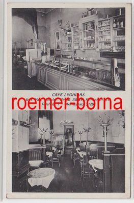 74506 Mehrbild Ak Café Leonidas Berlin Prinzenstr. Innenansichten 1940