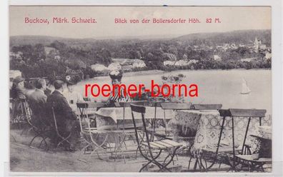 84842 Ak Buckow Märk. Schweiz Blick von der Bollersdorfer Höh 1909