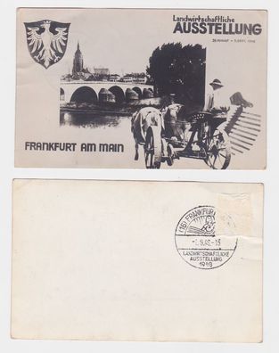 84994 Ak Frankfurt am Main landwirtschaftl. Ausstellung 29.8.-5.9.1948