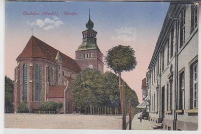 70859 Ak Malchin (Mecklenburg) Kirche um 1910