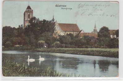 69536 Ak Güstrow Domkirche um 1910