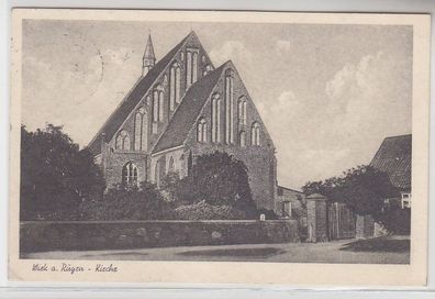 68678 Ak Wiek auf Rügen Kirche 1937