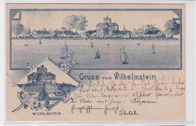 94016 Mehrbild Vorläufer Ak Gruss vom Wilhelmstein 1898