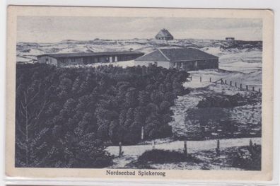 65757 Ak Nordseebad Spiekeroog - Totalansicht mit Dünen und Häusern 1926