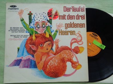 LP Maritim 47195NW Der Teufel mit den drei goldenen Haaren Brüder Grimm Michael Orth