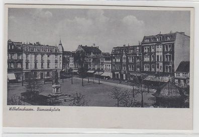 41585 Feldpost Ak Wilhelmshaven Bismarckplatz 1941