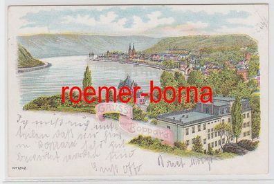 74224 Mehrbild Ak Gruss aus Boppard 1914