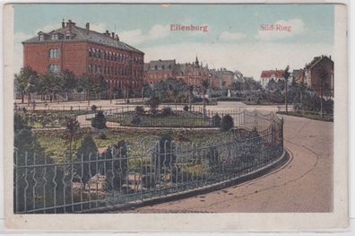 96211 Ak Eilenburg Süd-Ring mit Grünanlagen um 1920