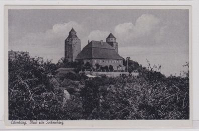96121 Ak Eilenburg Blick zur Sorbenburg um 1940
