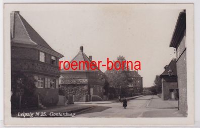 88360 Foto Ak Leipzig Gonthardweg um 1930