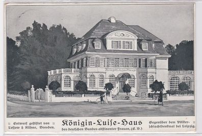 85864 Ak Leipzig Königin Luise Haus 1914