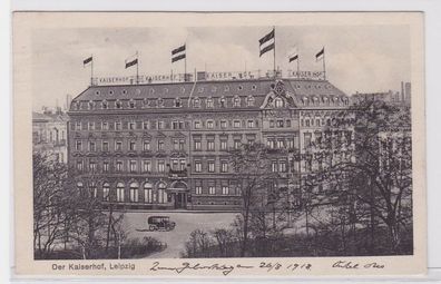 85606 Ak Leipzig Hotel der Kaiserhof 1918