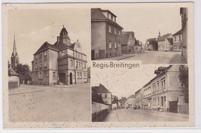 82277 Mehrbild Ak Regis Breitingen Ortsansichten 1953