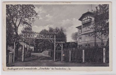 80647 Ak Ausflugsort und Sommerfrische 'Lützelhöhe' bei Frankenberg um 1920