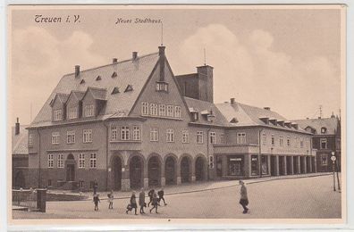 69322 Ak Treuen im Vogtland neues Stadthaus um 1930