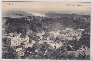 68566 Ak Pillnitz Blick vom Hausberg um 1910