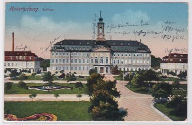 34654 Ak Hubertusburg Schloss in Wermsdorf 1913