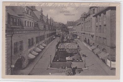 10597 Feldpost Ak Leipzig Naschmarkt 1916