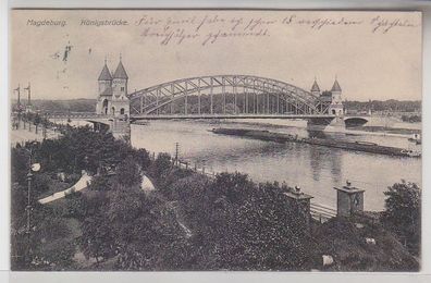 21838 Ak Magdeburg Königsbrücke 1910