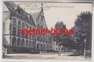 71851 Ak Köln am Rhein Handelshochschule am Hansaring 1906