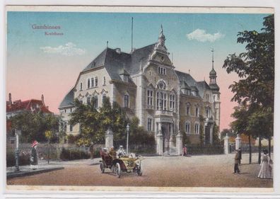 85601 Ak Gumbinnen Goesev - Kreishaus um 1910