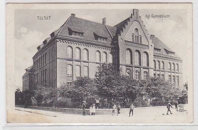 69393 Ak Tilsit in Ostpreussen königliches Gymnasium 1915