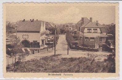 09731 Ak St.-Idesbald Belgien - Panoramablick um 1930