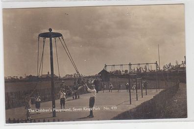 24562 Foto Ak London Seven Kings Park The Childrens Playground um 1910
