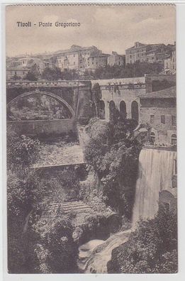 70470 Ak Tivoli bei Italien Ponte Gregoriano 1913