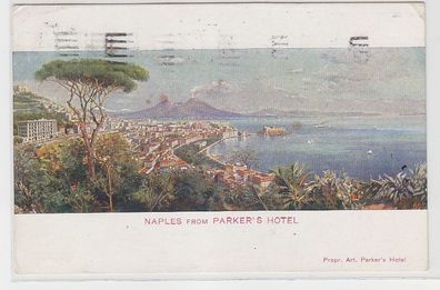 70460 Ak Naples (Neapel) from Parker´s Hotel 1925