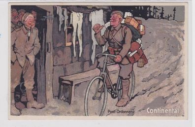 26744 Reklame Ak Continental 'Post-Ordonanz' 1918