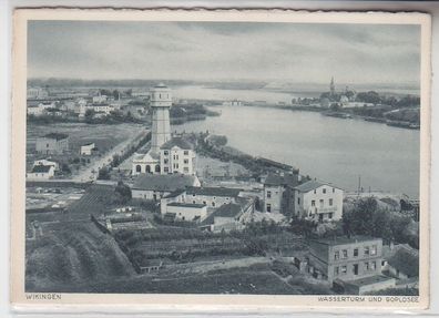 68255 Ak Wikingen Kruschwitz Kruszwica Wasserturm und Goplosee um 1940