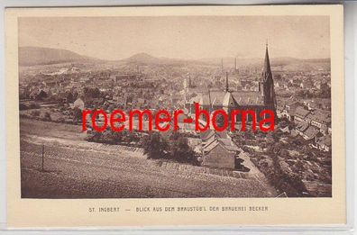 70550 Ak St. Ingbert Blick aus dem Braustüb´l der Brauerei Becker 1929