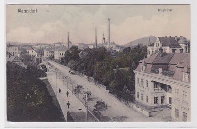 90360 Ak Warnsdorf Hauptstrasse um 1910
