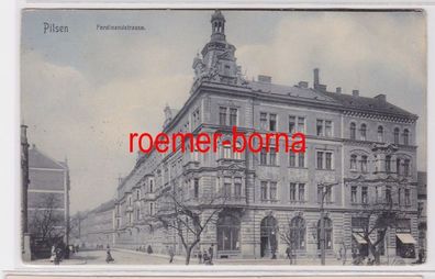 85574 Ak Pilsen Ferdinandstrasse 1909