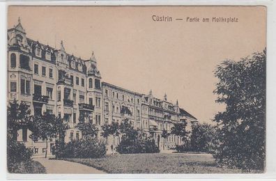 68362 Ak Cüstrin Partie am Moltkeplatz 1920