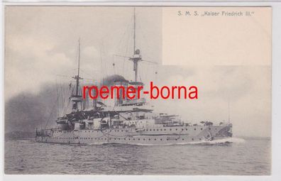 84675 Ak S.M.S. 'Kaiser Friedrich III.' 1904