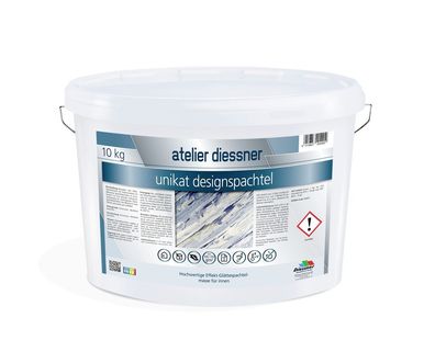 Atelier Diessner Unikat Designspachtel 1 kg weiß