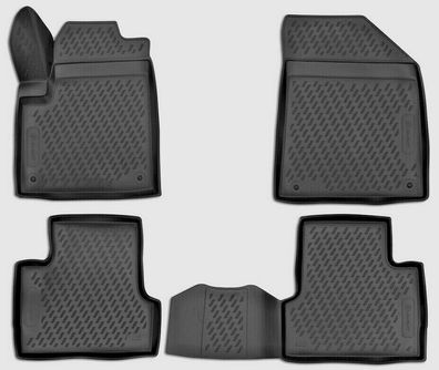 Passform Fußmatten für JEEP Cherokee KL 2013-2020 3D Gummmatten