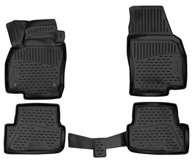 Passform Fußmatten für SEAT Arona, SUV 2017-2020 Antirutsch Gummimatten