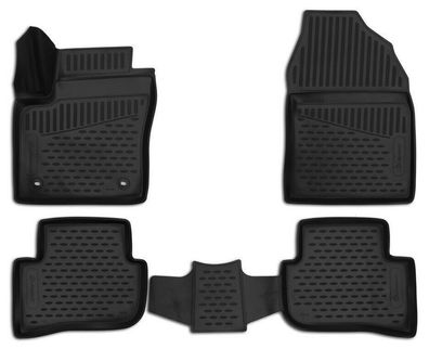 Passform Fußmatten für TOYOTA C-HR, 4WD, SUV 2016-2020