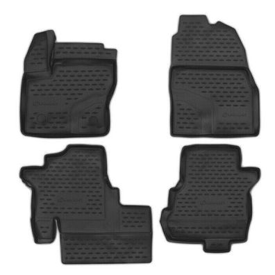 3D Gummimatten Fußmatten für FORD Grand Tourneo Connect V408 2013- 4tlg
